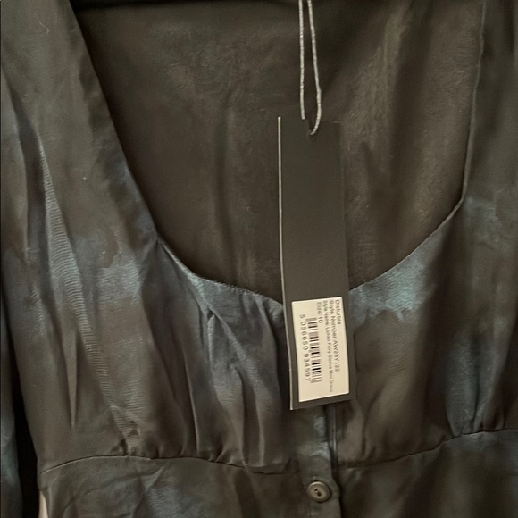 NWT Disturbia Lichen Bell Sleeve Chiffon Mini Dress - Picture 6 of 6